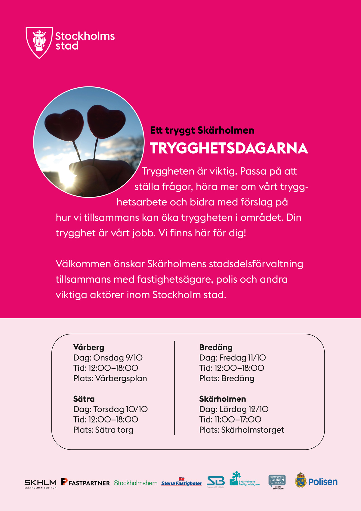 Trygghetsdagarna i Skärholmen 2024