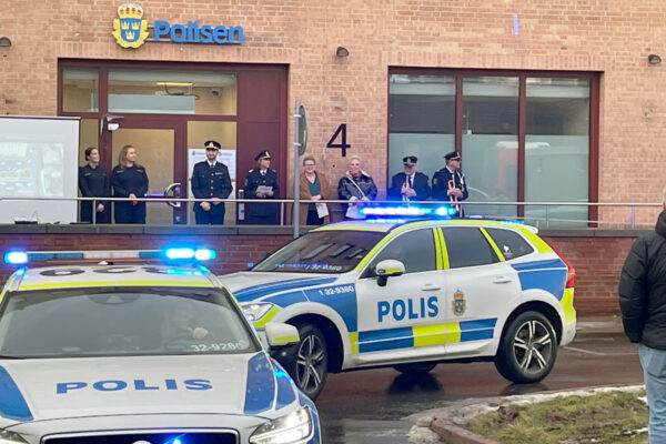 Invigning av nya polishuset i Skärholmen